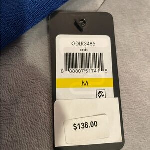 Guess Royal Blue Cutout Mini Dress